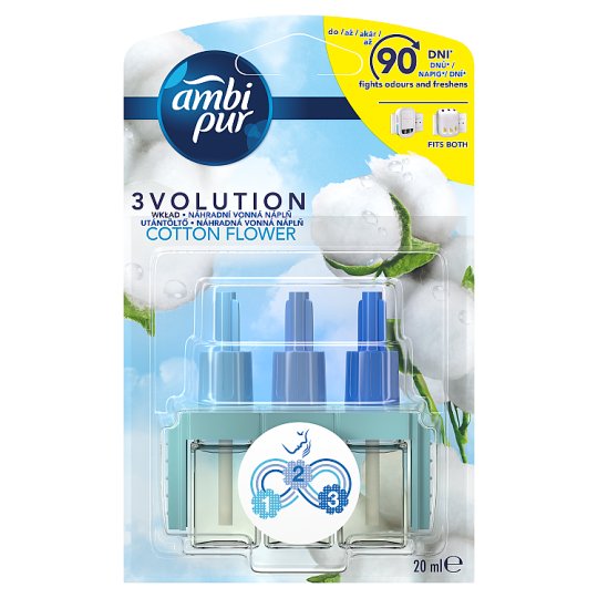 Febreze With Ambi Pur Air Freshener Plug-In Refill Cotton 20ML 