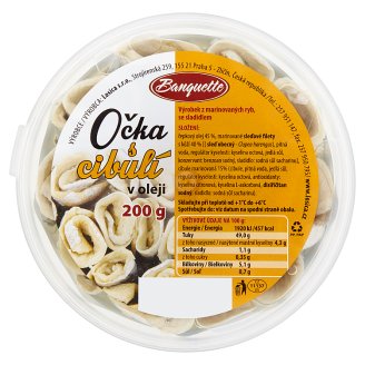 Banguette Očka s cibulí v oleji 200g