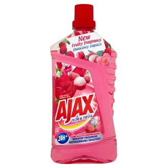 Ajax Floral Fiesta Čistič povrchů v domácnosti s vůní tulipánu a liči 1l