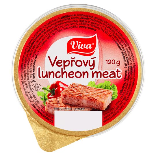 Viva Vepřový luncheon meat 120g