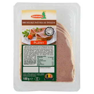 Sanpareil Bruselská paštika ve špeku - tenké plátky 100g