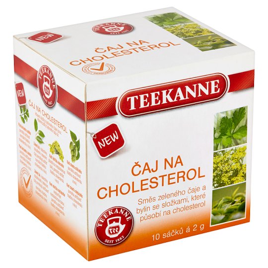 TEEKANNE Čaj na cholesterol, 10 sáčků, 20g