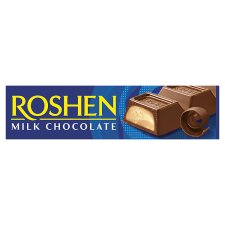 Roshen Filled Milk Chocolate with Flavoured Filling Crème Brûlée 43g