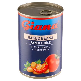 Giana Fazole bílé v chilli omáčce 410g