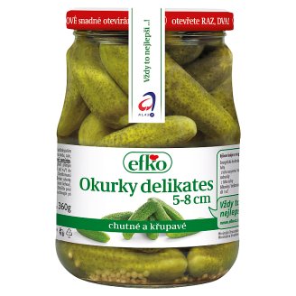 efko Okurky delikates 5-8 cm 670g