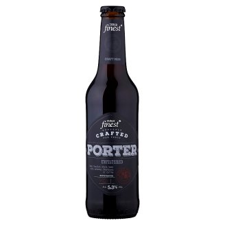 Tesco Finest Porter pivo nefiltrované tmavé 330ml