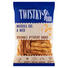 Twistky Snack with Honey and Sea Salt 160g