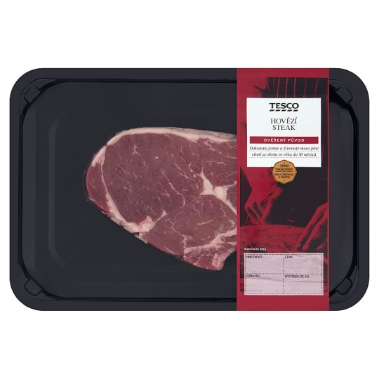 Tesco Hovězí steak z vysokého roštěnce 0,200kg