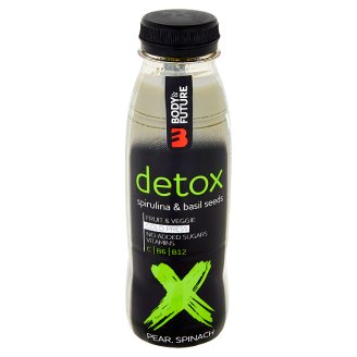 Body&Future Detox hruška, špenát, bazalková semínka 330ml