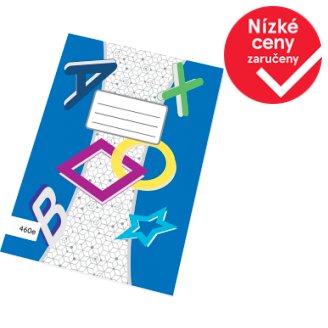 Papírny Brno 460e školní sešit A4 nelinkovaný 60 listů