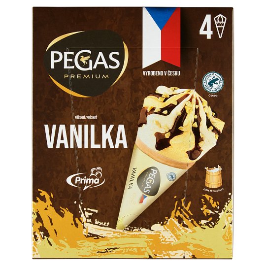Prima Pegas Premium Vanilla Flavour 4 x 70g (280g)
