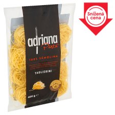 Adriana Pasta Taglierini Dried Semolina Pasta 400g