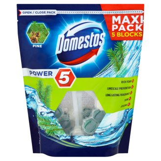 Domestos Power 5 Pine WC blok 5 x 55g
