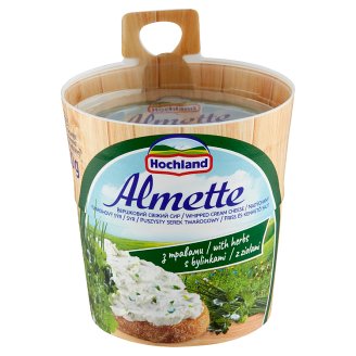 Hochland Almette Nadýchaný tvarohový sýr s bylinkami 150g