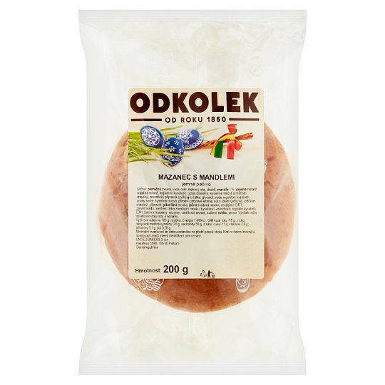 Odkolek Mazanec s mandlemi 200g
