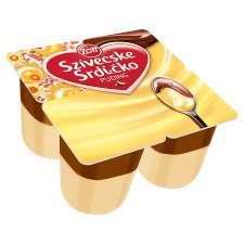 Zott Srdíčko Lahodný puding s vanilkovou příchutí 4 x 125g
