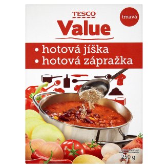 Tesco Value Hotová jíška tmavá 250g