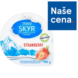 Tesco Skyr jahodový 140g