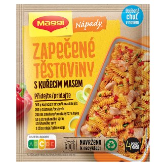 MAGGI Nápady Zapečené těstoviny s kuřecím masem sáček 39g