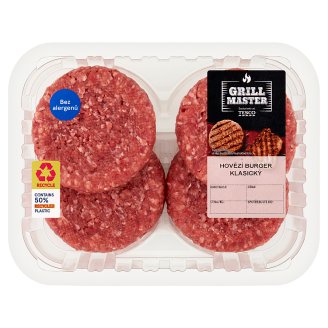 Tesco Grill Hovězí burger klasický 0,440kg