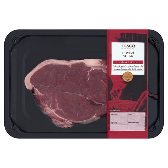 Tesco Hovězí steak z nízkého roštěnce 0,200kg