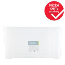 Tesco Clear Plastic Storage Box L