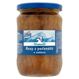 Varmuža Řezy z pečenáčů v nálevu 500g