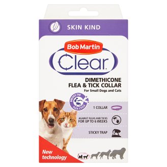 Bob Martin Clear Dimethicone Collar pro kočky a malé psy