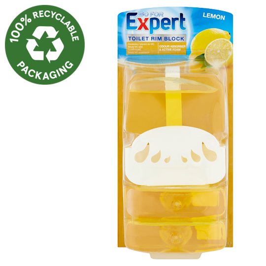 Go for Expert Lemon tekutý WC blok 3 x 55ml