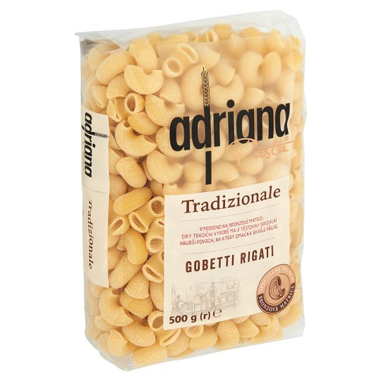Adriana Tradizionale Gobetti Rigati těstoviny semolinové sušené 500g