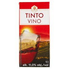 Tesco Tinto červené víno 1l