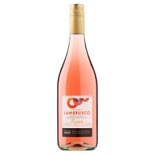 Lambrusco dell'Emilia IGT Rosato perlivé růžové víno polosladké 750ml