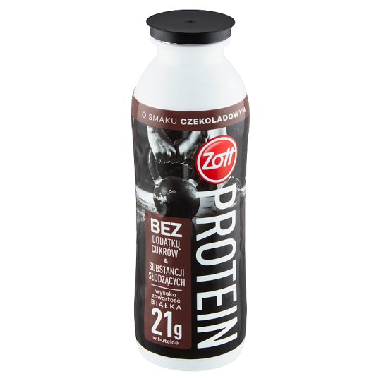 Zott Protein Milk Drink with Chocolate Flavor 250ml Tesco Groceries