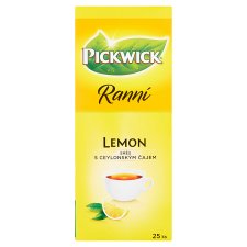 PICKWICK Ranní Lemon Tea 25 pcs 43.75g