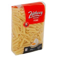 Zátkovy Vaječné Penne 500g