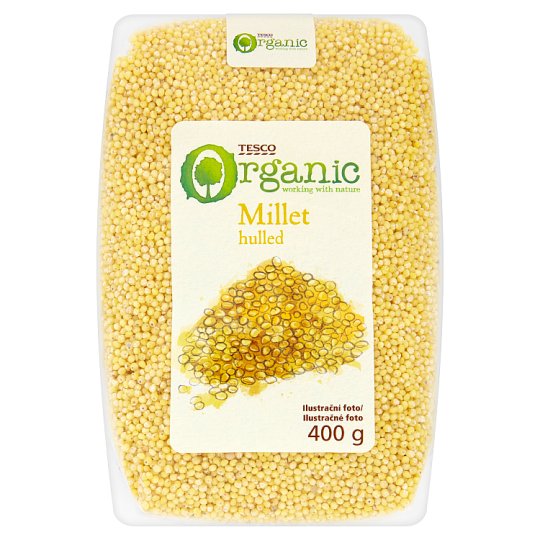 Tesco Organic Millet Hulled 400g Tesco Groceries