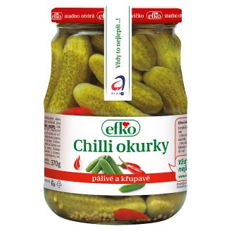 efko Chilli okurky 3-6 cm 670g