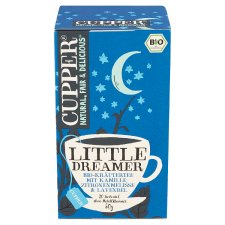 Cupper Little Dreamer Organic Herbal Tea with Chamomile, Lemon Balm and Lavender 20 pcs 30g