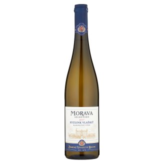 Zámecké Vinařství Bzenec Morava Selection Ryzlink vlašský kabinetní víno suché bílé 0,75l