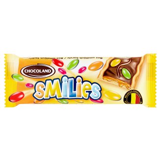 Chocoland Smilies Sušenka s karamelovým krémem 27g