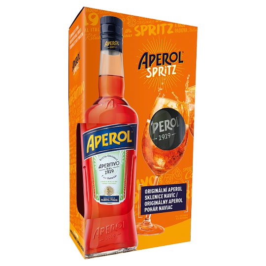 Aperol 0,7l + Aperol sklenice