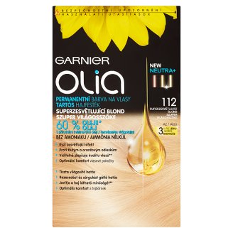Garnier Olia Permanentní barva na vlasy superzesvětlující blond 112