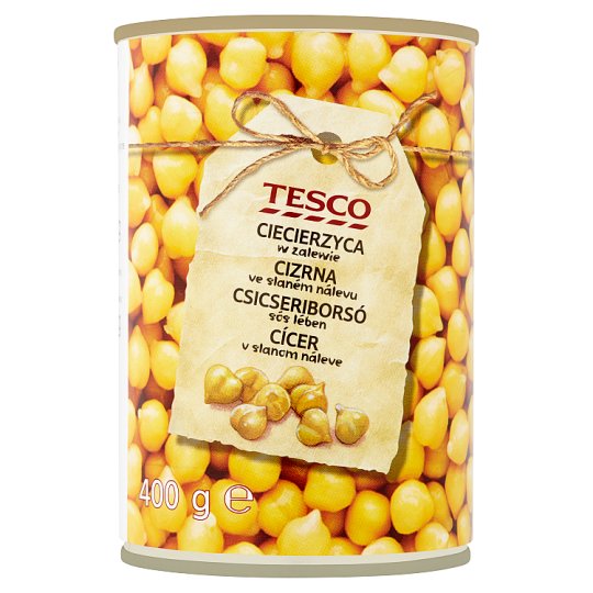 Tesco Cizrna ve slaném nálevu 400g