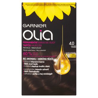 Garnier Olia Permanentní barva na vlasy tmavě hnědá 4.0