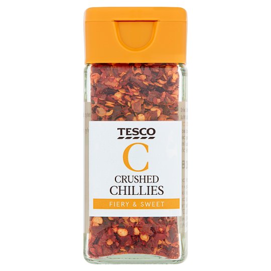 Tesco Drcené chilli 28g