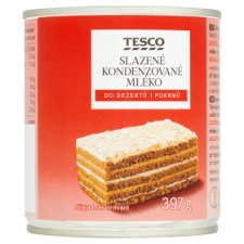 Tesco Sweetened Condensed Milk 397g