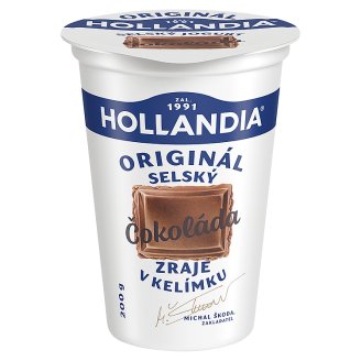 Hollandia Selský jogurt čokoláda s kulturou BiFi 200g