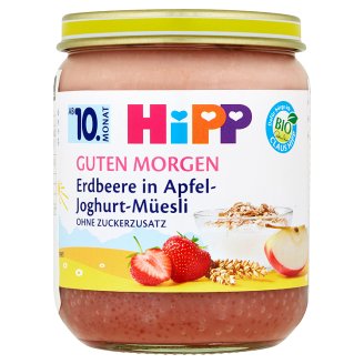 HiPP Bio dobré ráno müsli - jahody - jogurt 160g