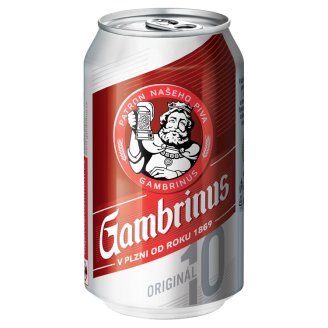 Gambrinus Originál 10 pivo výčepní světlé 330ml