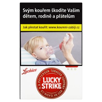 Lucky Strike Red cigarety s filtrem 20 ks